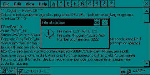 Statisticas del fila sur CEuroPad